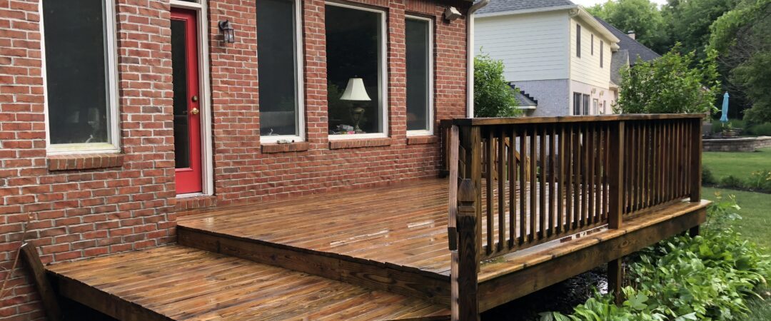 Washed deck