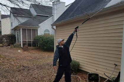 Power Washer Roof Cleaner