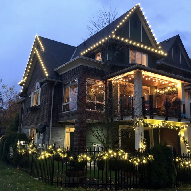 Christmas Lighting Installation