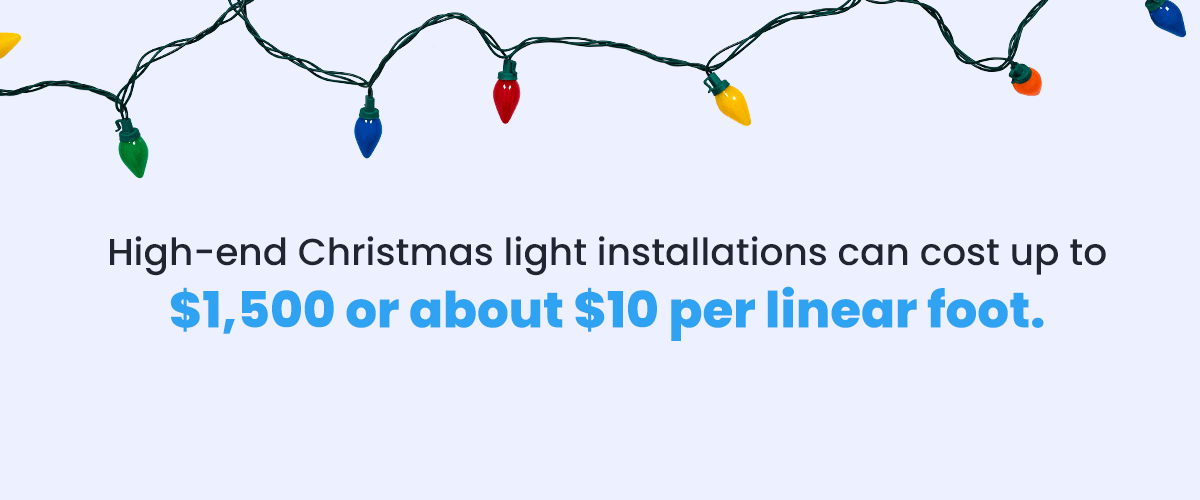 Benefits of High-End Christmas Light Installations