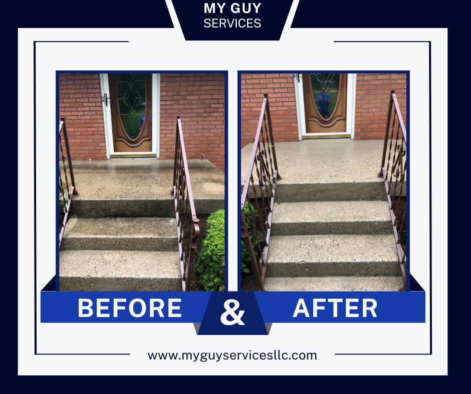 Pressure Washing & concrete cleaning in Brownsburg IN by My Guy Services