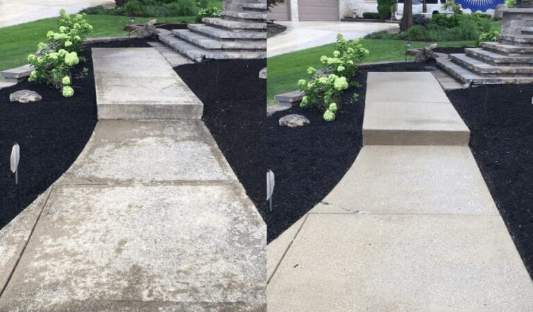 Fall home cleaning in Noblesville with gutter, siding, and driveway maintenance by My Guy Services